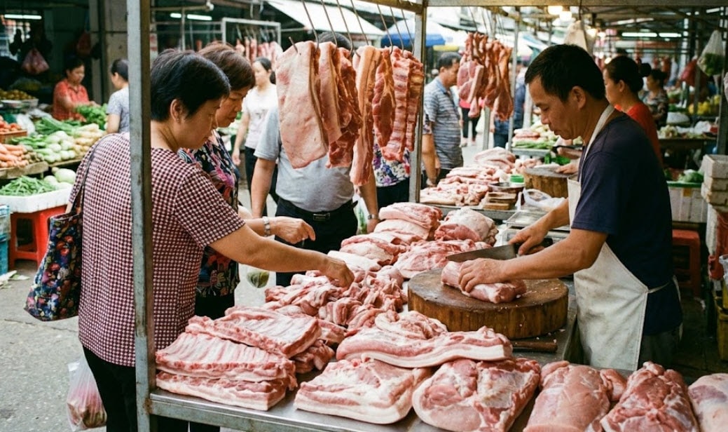 giá heo hơi hôm nay 28-1-2026