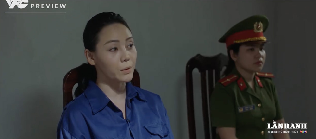 Trinh bị hỏi sâu về mối quan hệ với ông Sách và Triển. Ảnh: VFC.