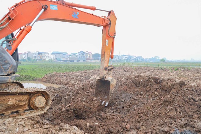 Bắt đầu cưỡng chế thu hồi đất của 4 hộ dân không chấp thuận phương án đền bù