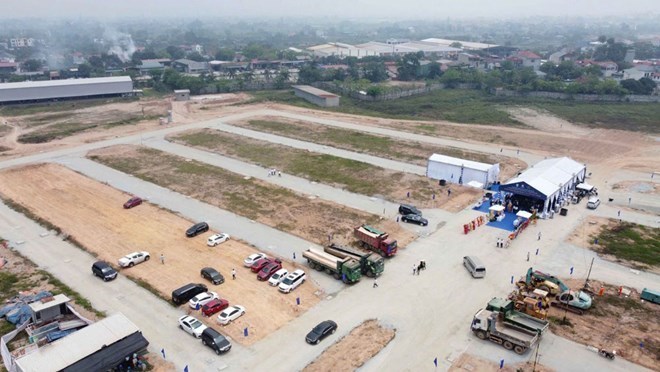 Đấu giá 38 ô đất ở Phú Thọ, tổng giá trị gần 30 tỉ đồng