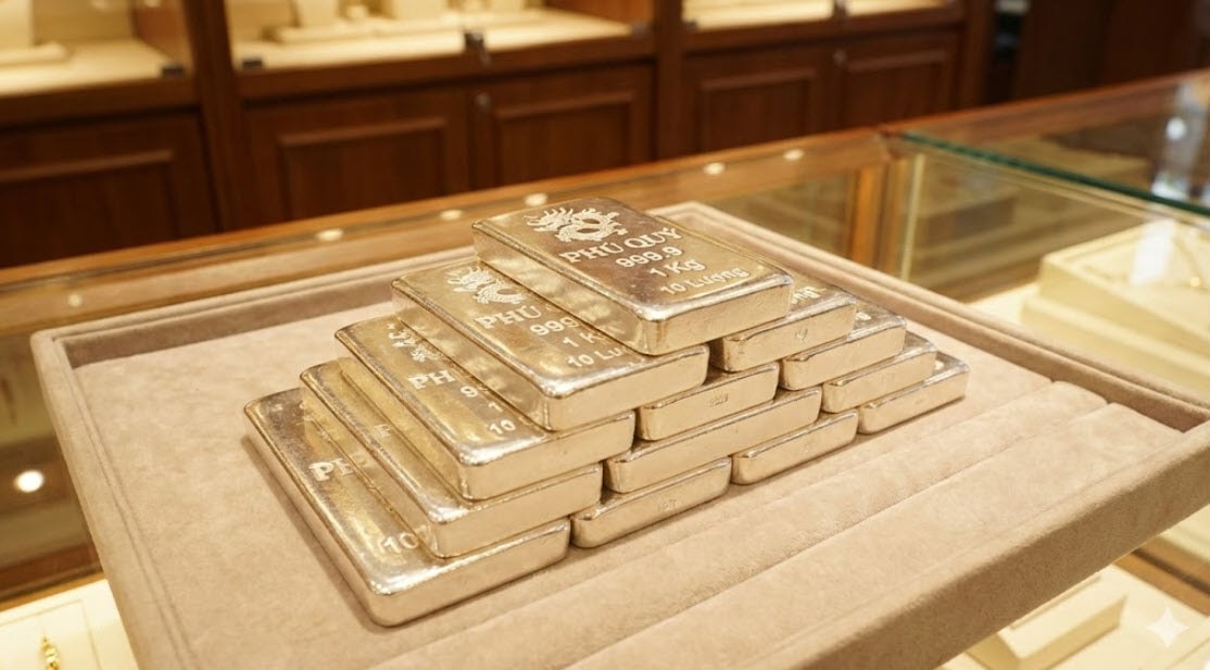 Giá bạc Phu Quý hôm nay - Ảnh minh họa