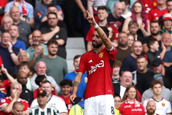 Bruno Fernandes đang là tiền vệ hay nhất Premier League