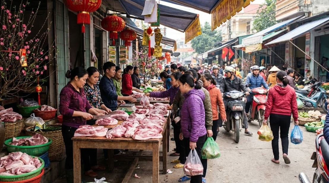 Giá heo hơi hôm nay 8-2-2026 - Ảnh minh họa