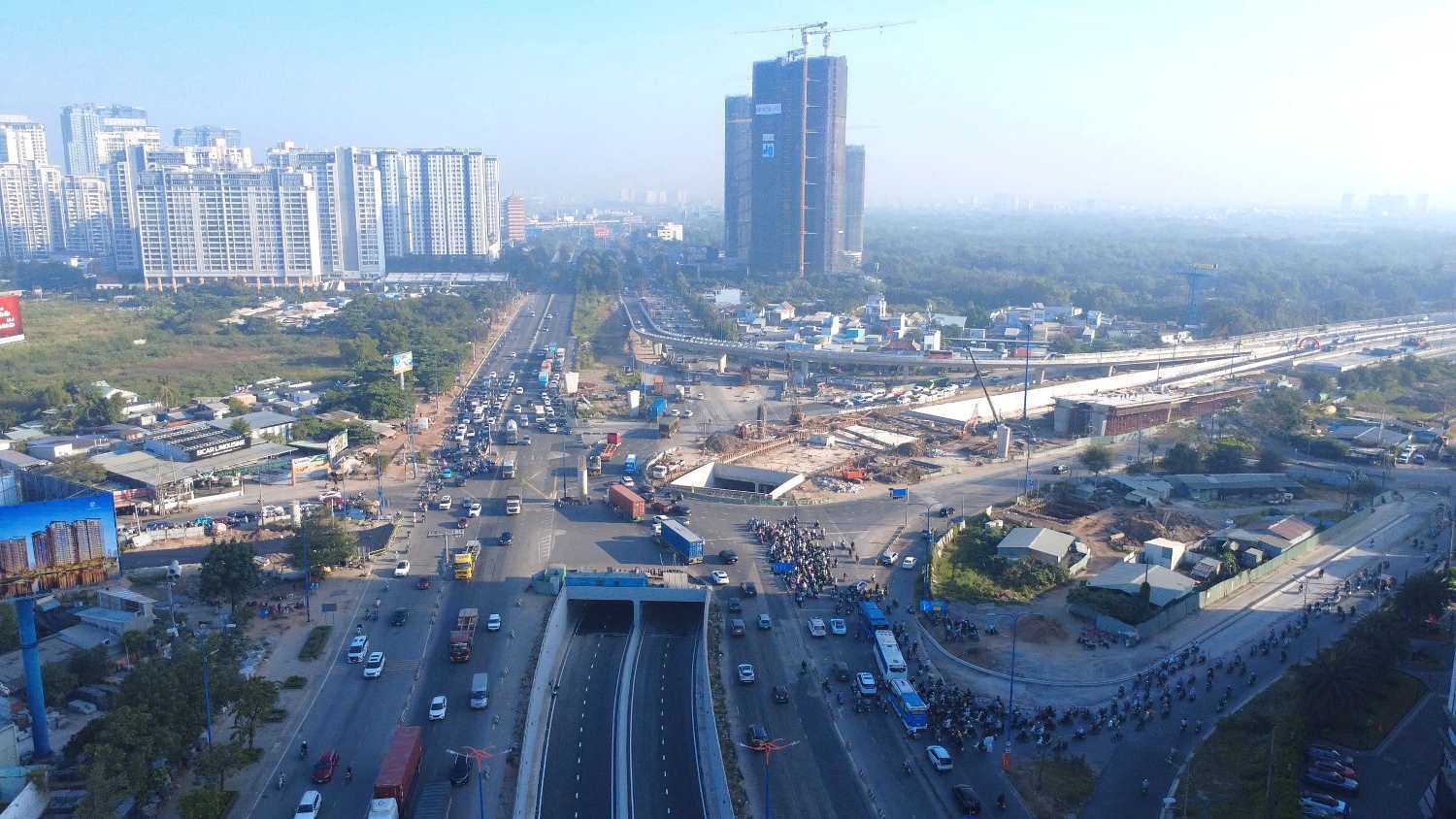 Nút giao An Phú sẽ hoàn thành trong năm 2026. Ảnh: Minh Quân