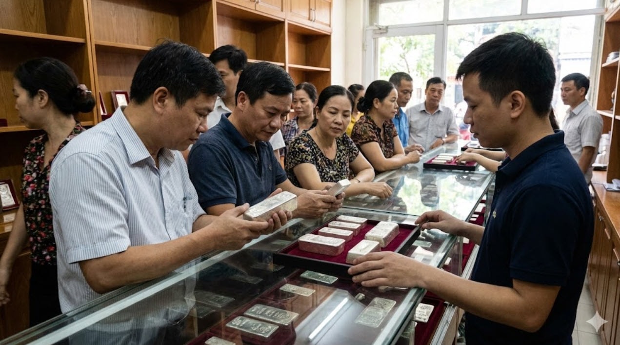 Giá bạc sáng nay ngày 23-2-2026 - Ảnh minh họa