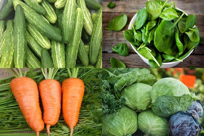 Những loại rau củ ít calo nên bổ sung sau Tết