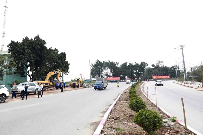 Đường qua 5 phường ở Hà Nội đang thi công, dự kiến hoàn thành năm 2026