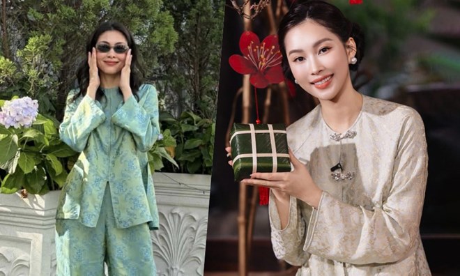 Con dâu tỉ phú Johnathan Hạnh Nguyễn, Midu và phong cách thời trang áo bà ba