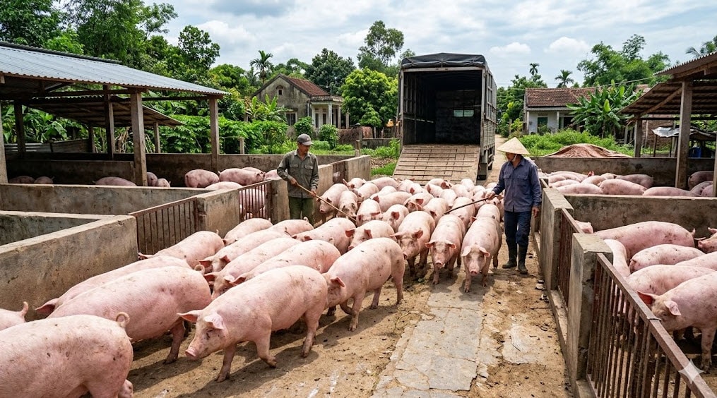 Giá heo hơi hôm nay 28-2-2026 -Ảnh minh họa