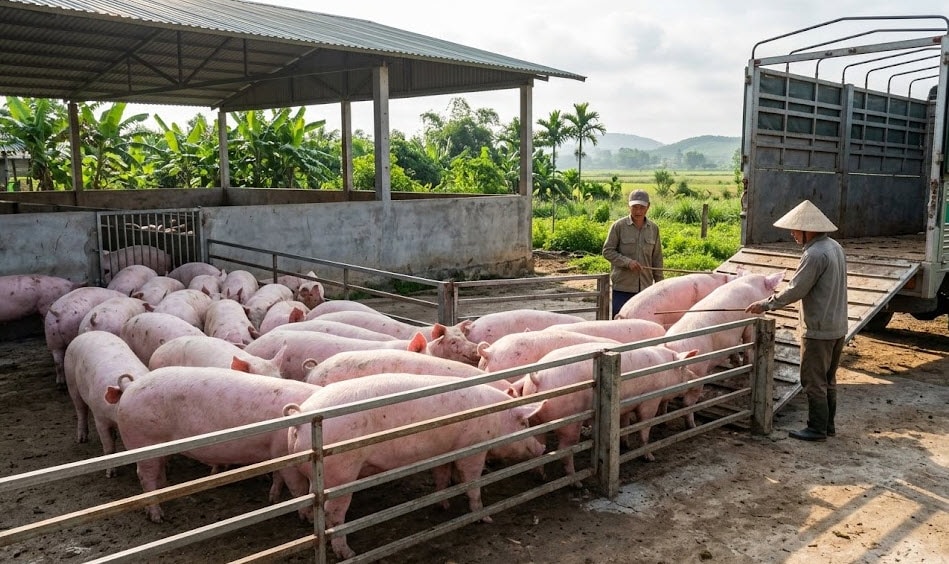 Giá heo hơi ngày 1-3-2026 - Ảnh minh họa