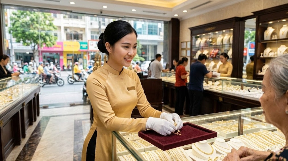 Giá vàng sáng ngày 3-3-2026 - Ảnh minh họa