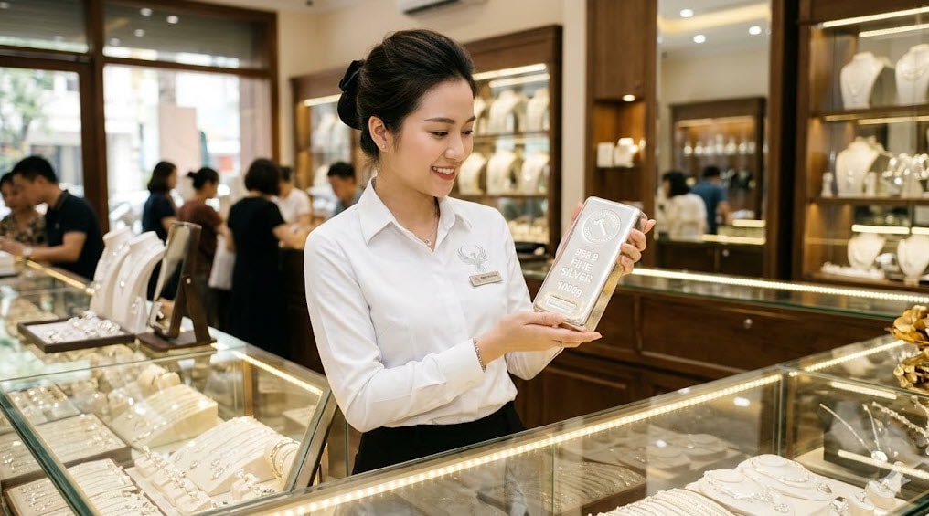 Giá bạc sáng ngày 5-3-2026 - Ảnh minh họa