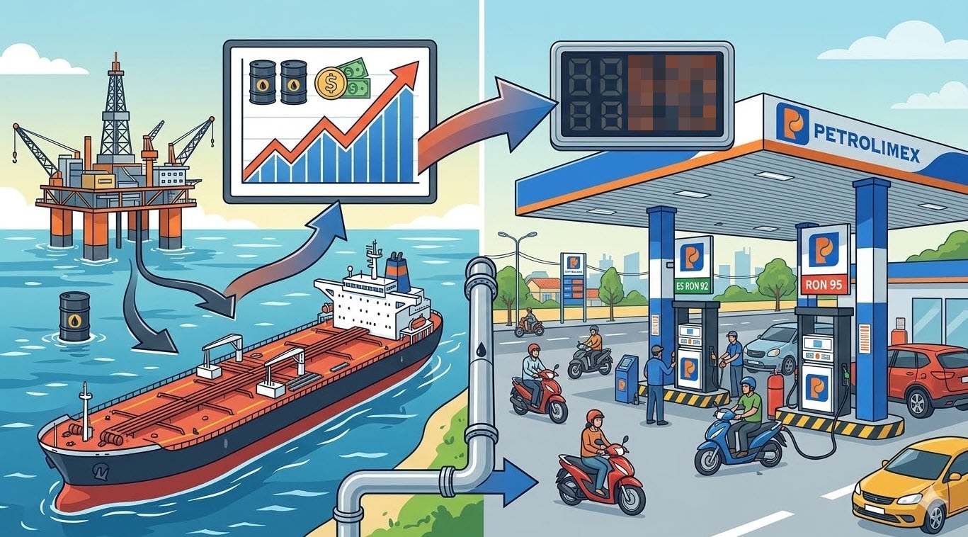 Giá xăng dầu sáng ngày 6-3-2026 - Ảnh minh họa