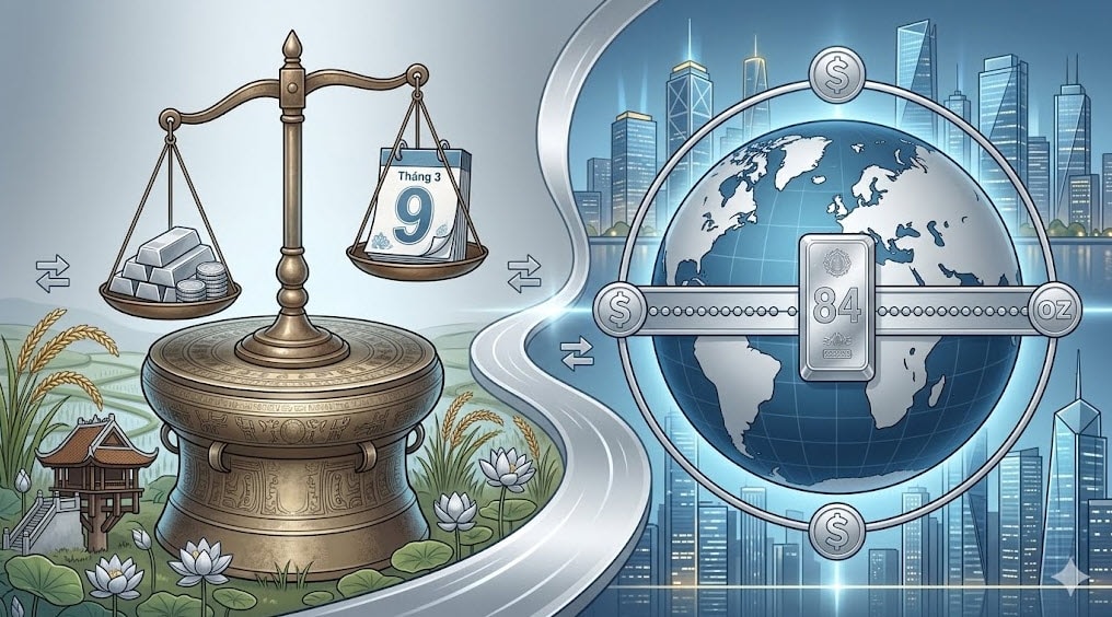 Giá bạc trong nước ngày 9-3 duy trì ổn định khi thị trường bạc thế giới tiếp tục giao dịch quanh mức 84 USD-ounce - Ảnh minh họa