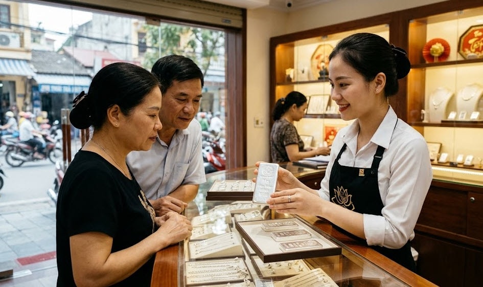 Giá bạc sáng hôm nay 11-3-2026 - Ảnh minh họa