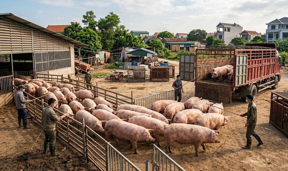 Giá heo hơi sáng ngày 11-3-2026 - Ảnh minh họa
