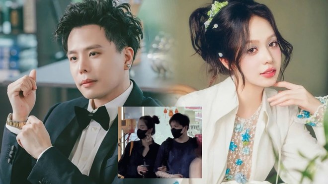 Hoa hậu Thanh Thủy và Trịnh Thăng Bình gây chú ý khi xuất hiện thân mật giữa phố