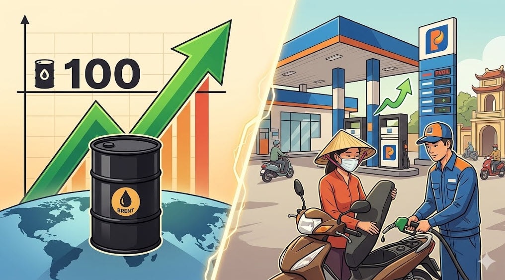 Giá xăng dầu trong nước và thế giới sáng ngày 13-3-2026 - Ảnh minh họa