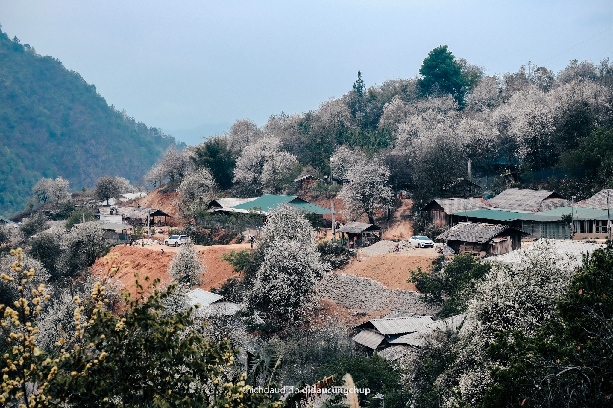 Bản Nậm Nghẹp nằm ở độ cao 2000 - 2500m so với mực nước biển, thuộc địa phận xã Ngọc Chiến là một vùng cao yên bình của tỉnh Sơn La. Chủ yếu đồng bào Mông sinh sống nên Nậm Nghẹp còn được biết tới là bản làng có người Mông sống ở vị trí cao nhất Việt Nam.