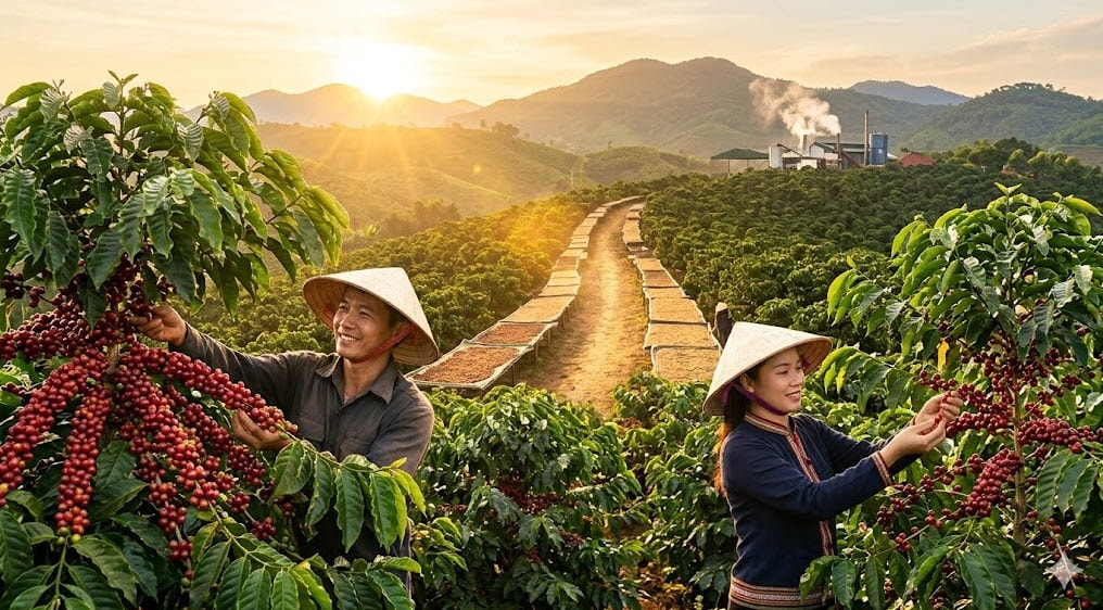 Giá cà phê Tây Nguyên sáng 14-3-2026 - Ảnh minh họa