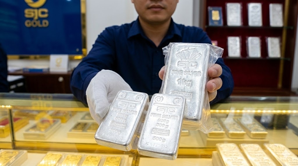 Giá bạc trong nước sáng ngày 15-3-2026 - Ảnh minh họa