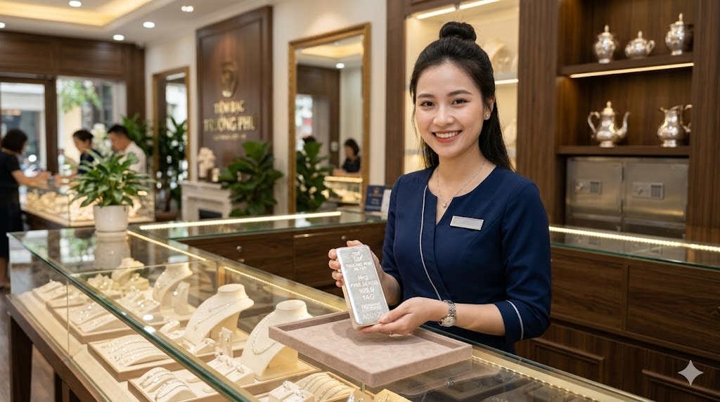 Giá bạc trong nước và thế giới sáng 19-3-2026 - Ảnh minh họa