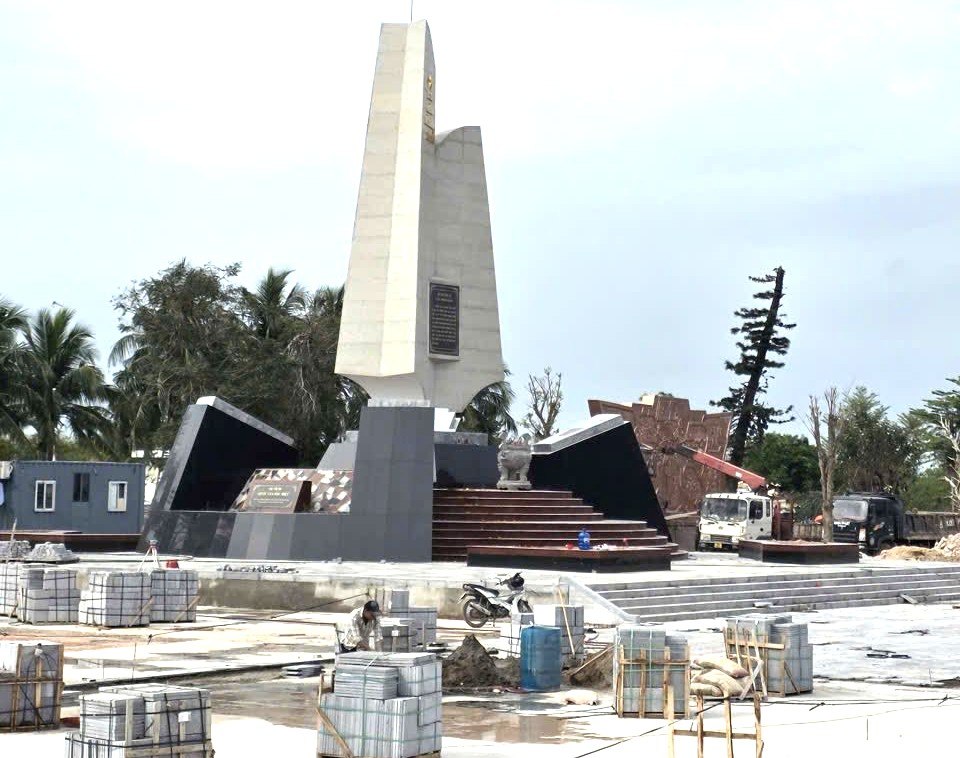 Nhiều hạng mục dự án cơ bản hoàn thành. Ảnh: Phường Đồ Sơn