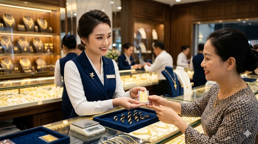 Giá vàng trong nước và thế giới sáng 20-3-2026 giảm sâu - Ảnh minh họa