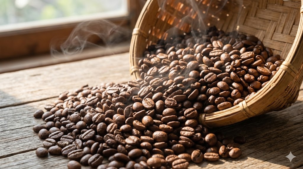 Giá cà phê Tây Nguyên và thế giới tăng trong sáng ngày 22-3-2026 - Ảnh minh họa