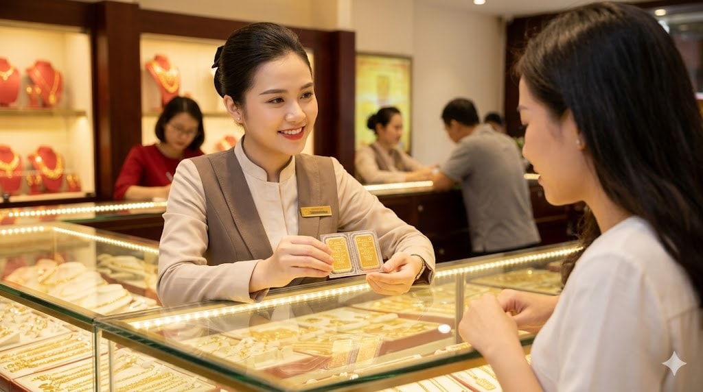 Giá vàng trong nước và thế giới sáng 23-3-2026 - Ảnh minh họa