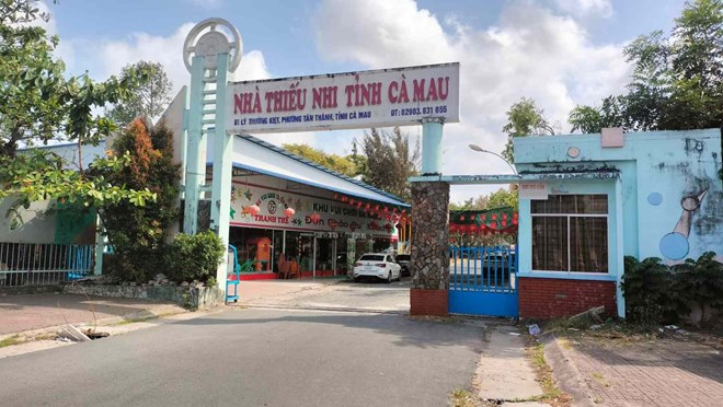 Nhà Thiếu nhi Cà Mau: Nơi nợ thuế, chỗ vướng pháp lý