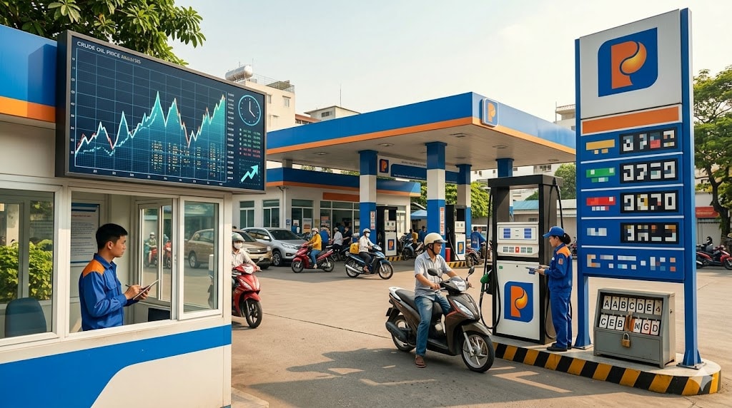 Cập nhật giá xăng dầu trong nước và thế giới sáng 28-3-2026 - Ảnh minh họa