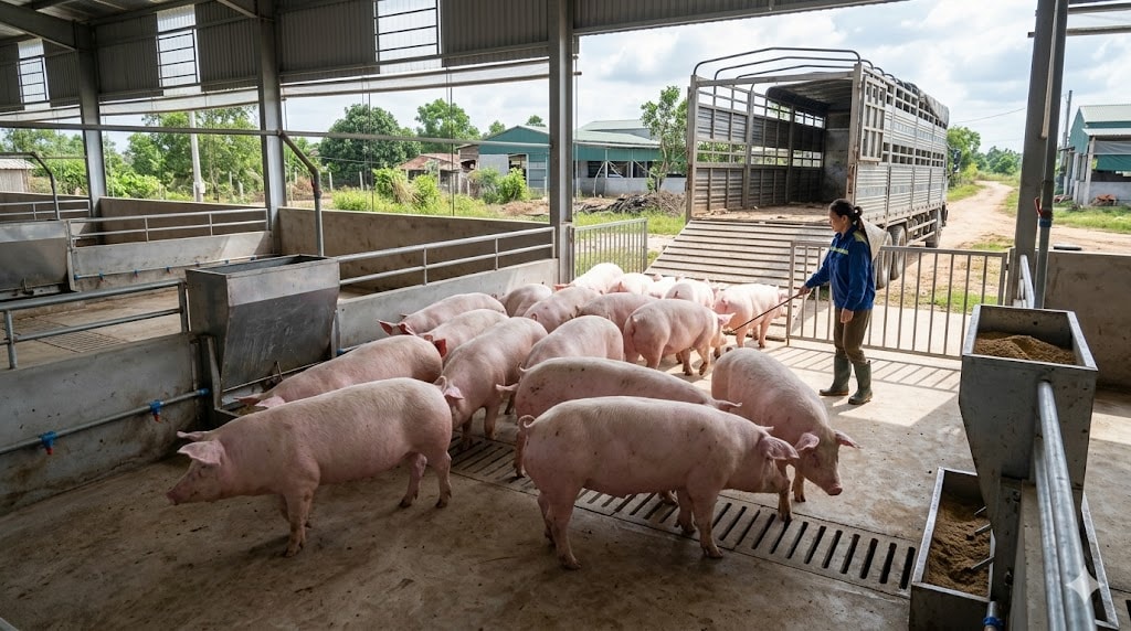 Giá heo hơi ba miền sáng 28-3-2026 - Ảnh minh họa