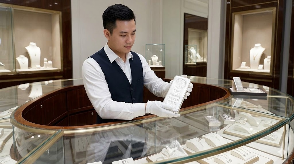 Cập nhật giá bạc trong nước và thế giới sáng 29-3-2026 - Ảnh minh họa