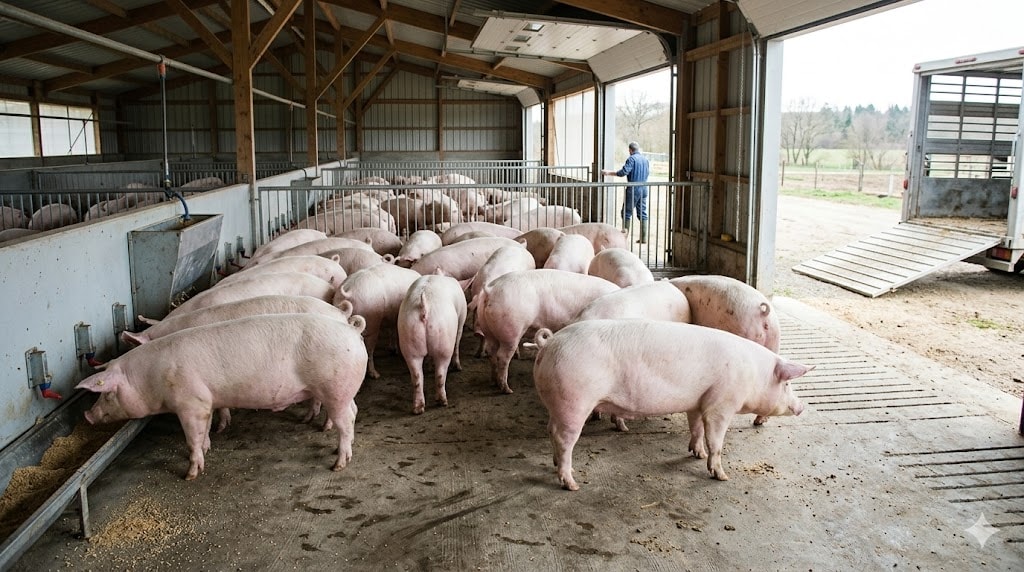 Thị trường heo hơi sáng 29-3-2026 - Ảnh minh họa