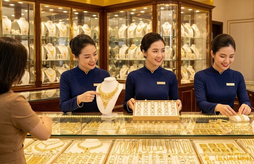 Giá vàng trong nước và thế giới sáng 1-4-2026 - Ảnh minh họa