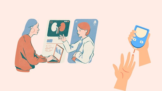 Những sai lầm trong ăn uống làm hại sức khỏe thận ở người tiểu đường