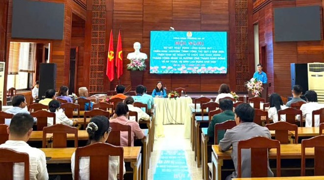 Công đoàn phường Hội An triển khai Tháng Công nhân 2026