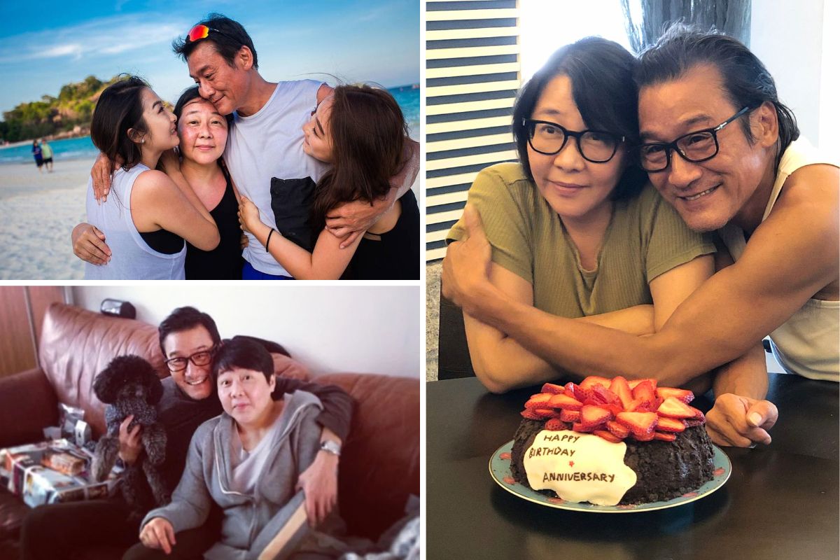 Lương Gia Huy luôn gọi vợ là người phụ nữ đẹp nhất. Ảnh: Xinhua