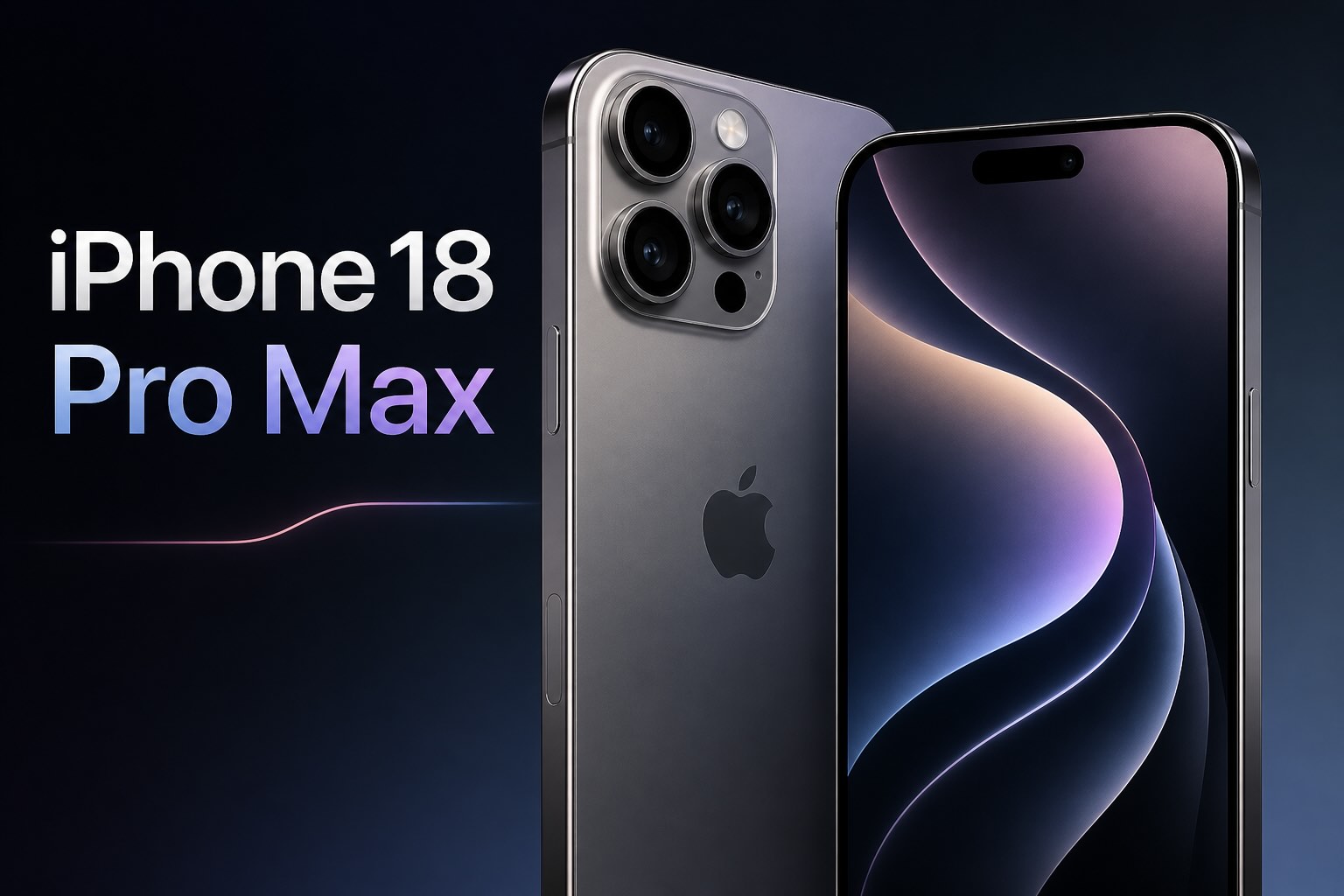 Apple có thể mở ra cuộc đua phần cứng AI mới với iPhone 18 Pro Max. Đồ họa: AI