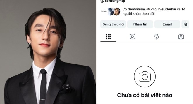 Sơn Tùng M-TP ẩn hơn 1.500 bài đăng trên trang cá nhân có 8,3 triệu fan