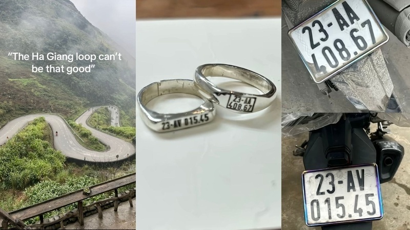 Bắt nguồn từ một trào lưu Hà Giang Loop trên TikTok, nữ du khách người Anh cũng “bắt trend” để lưu lại kỷ niệm với vùng đất này. Ảnh: Levi McKay/ TikTok