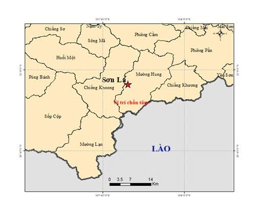 Chưa ghi nhận thiệt hại về người sau trận động đất 4 độ ở Sơn La