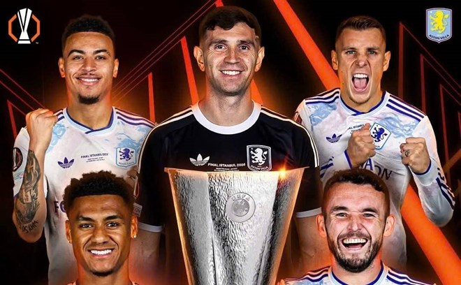 Aston Villa vô địch Europa League