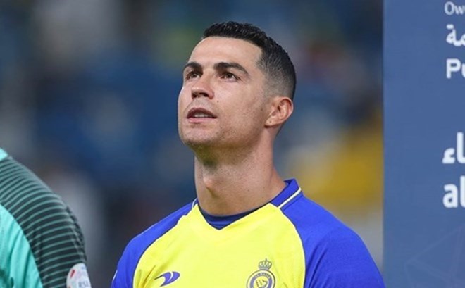 Thành quả đến rất muộn với Ronaldo trên hành trình tại Saudi Arabia.  Ảnh: AFP