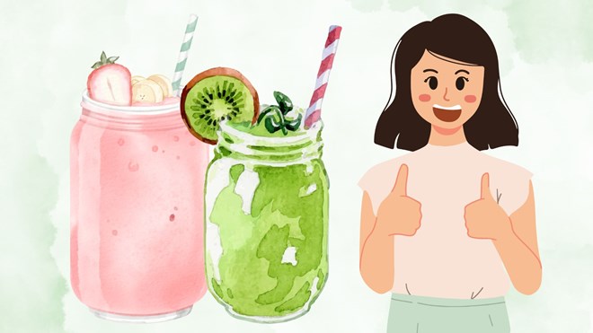 Cách làm sinh tố giúp no lâu và cân bằng dinh dưỡng