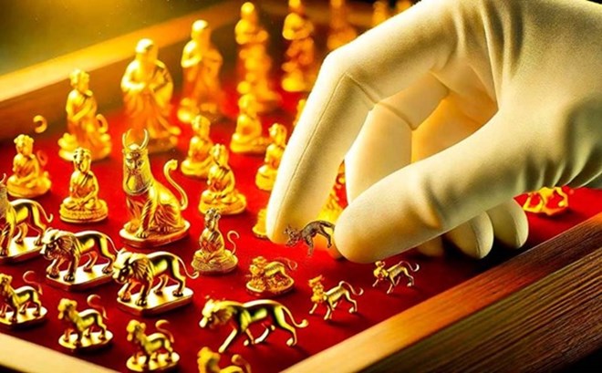 Giá vàng giảm sâu, bạc mất gần 3% sau cú đảo chiều của dầu