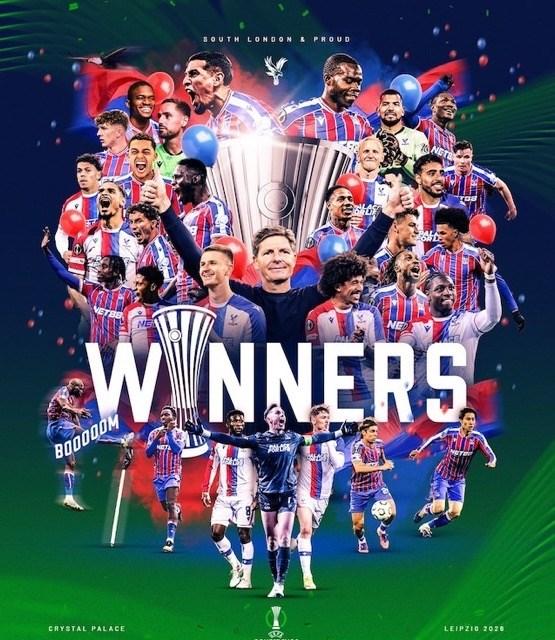 Crystal Palace vô địch Conference League