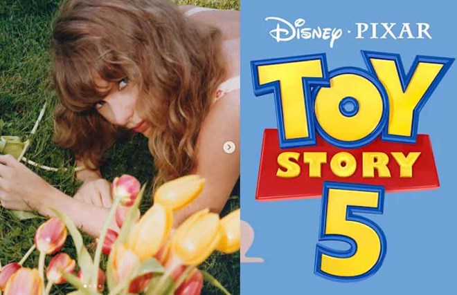 Giấc mơ có thật của Taylor Swift khi sáng tác nhạc phim cho “Toy Story 5”