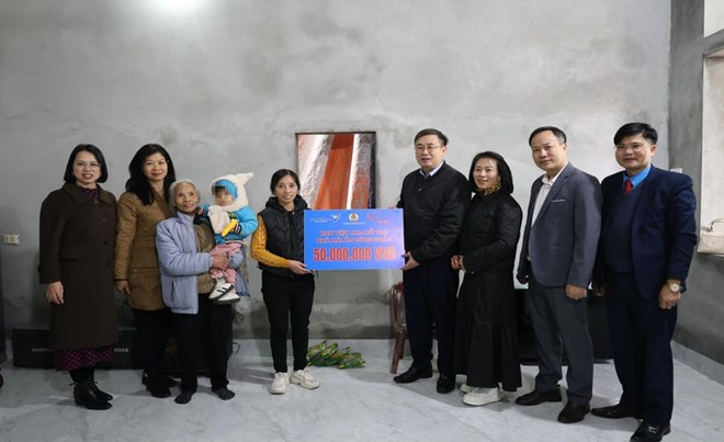 122 đoàn viên Bắc Ninh được tiếp sức an cư